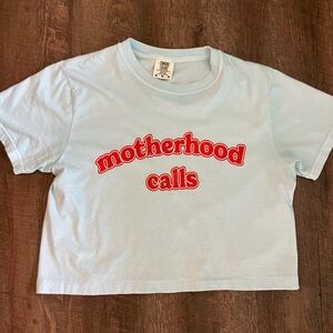 Kristin jones Motherhood calls tee shirt
